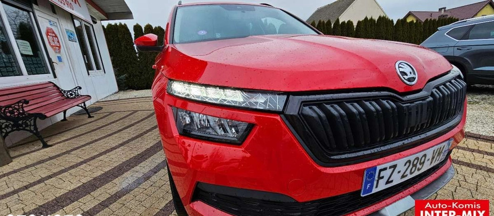 Skoda Kamiq cena 75500 przebieg: 22000, rok produkcji 2021 z Szlichtyngowa małe 121